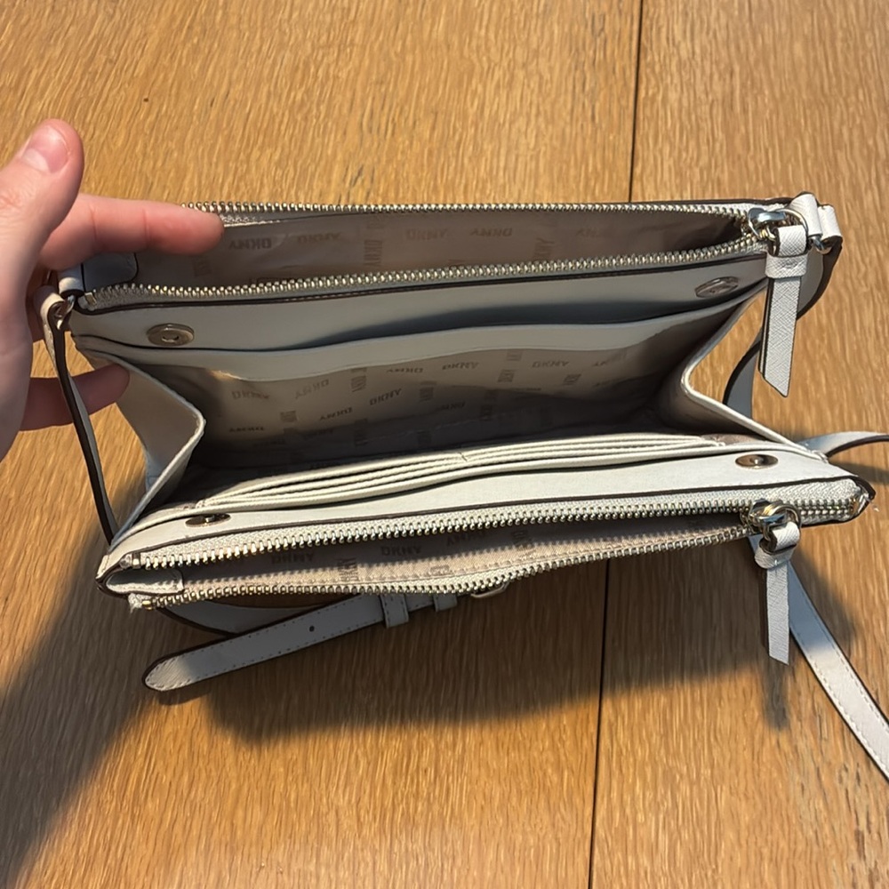 DKNY White Crossbody Bag - Picture 10 of 14